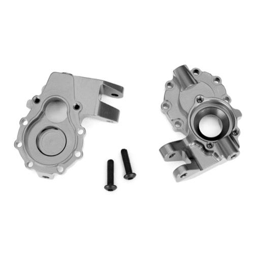 Traxxas 8252A 6061-T6 Aluminium Inner Front Portal Housings Charcoal Gray 2pc