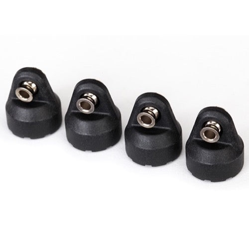 Traxxas 8361 Shock Caps Assembled Black 4pc