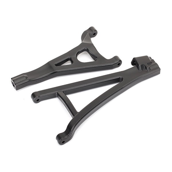 Traxxas E-Revo VXL 8632 Front Left HD Suspension Arms Upper and Lower 2pc Black