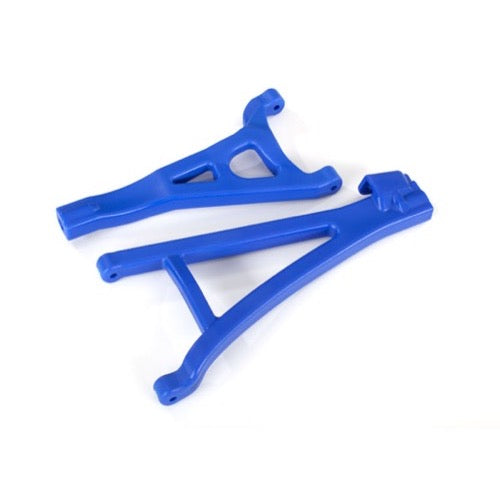 Traxxas E-Revo VXL Front Left HD Suspension Arms Upper and Lower 2pc Blue 8632X