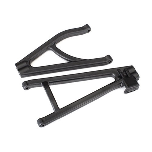 Traxxas E-Revo VXL Rear Left HD Suspension Arms Upper and Lower (Black) 2pc 8634