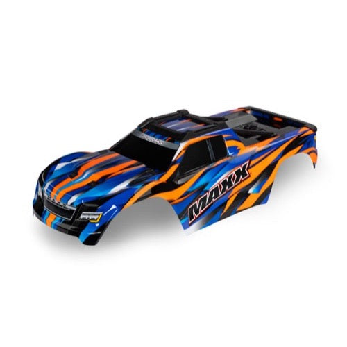 Traxxas 8918T Body Maxx Orange (Painted with Decals Applied) (fits Maxx with extended chassis (352mm wheelbase))