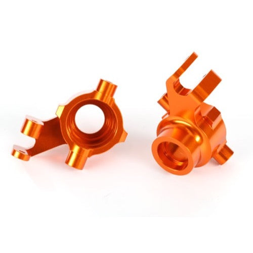 Traxxas 8937A Steering Blocks 6061-T6 Aluminium Left and Right Orange
