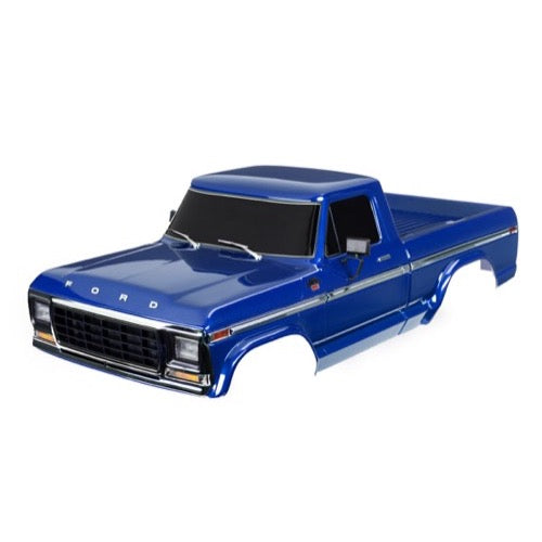 Traxxas 9230-BLUE Ford F-150 (1979) Painted Body Blue Requires 9288 Inner Fenders
