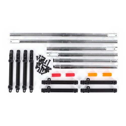 Traxxas 9231 Side Trim Left and Right Chrome Fits 9230