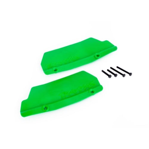 Traxxas 9519G Mud Guards Rear Green Left and Right