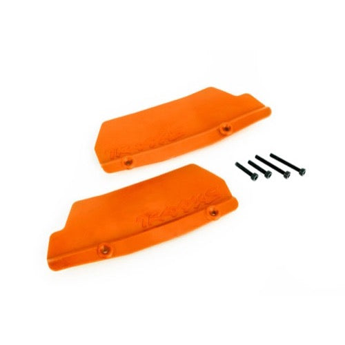 Traxxas 9519T Mud Guards Rear Orange Left and Right