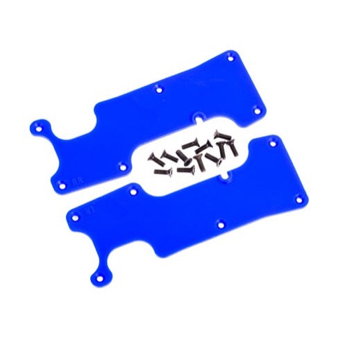 Traxxas 9634X Suspension Arm Covers Rear Left and Right Blue