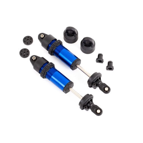 Traxxas 9660 Shocks GT-Maxx Aluminium Blue Anodised 2pc