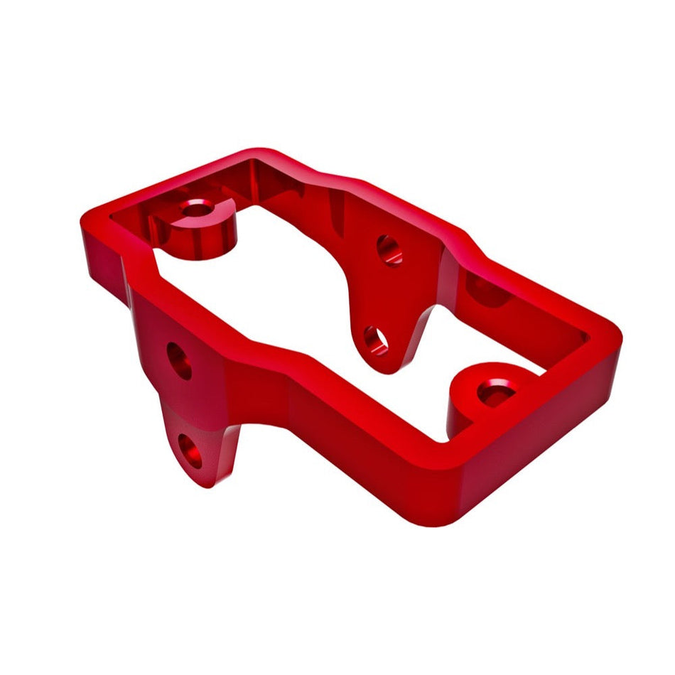 Traxxas 9739-RED 6061-T6 Aluminum Servo Mount Red