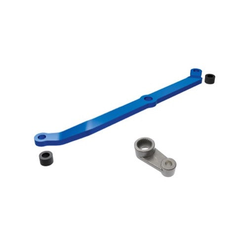 Traxxas 9748-BLUE 6061-T6 Aluminum Steering Link and Servo Horn Metal Blue