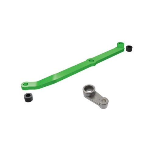 Traxxas 9748-GRN 6061-T6 Aluminum Steering Link and Servo Horn Metal Green