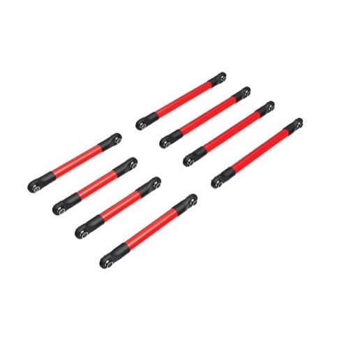 Traxxas 9749-RED 6061-T6 Aluminum Suspension Link Set Red