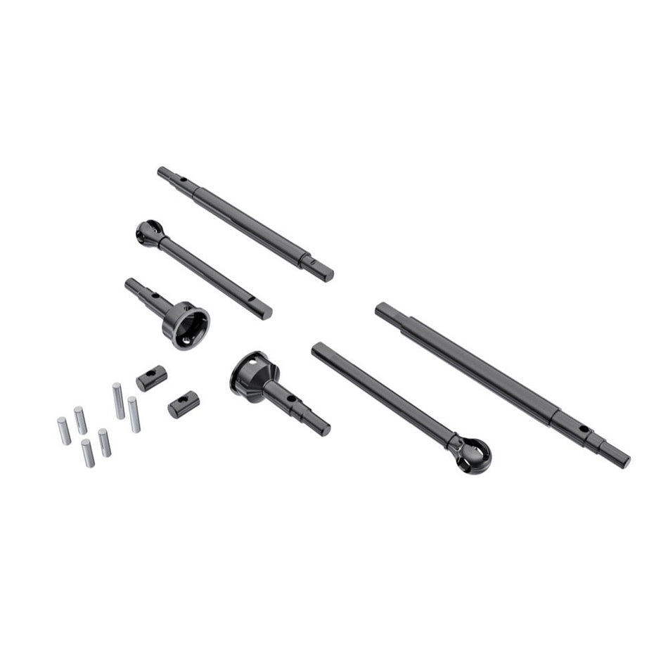 Traxxas 9756 Hardened Steel Axle Shafts 2pc