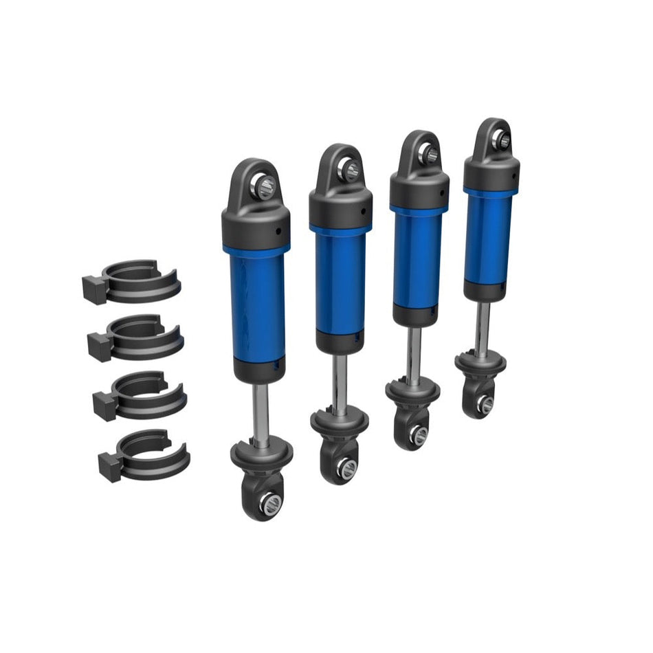 Traxxas 9764-BLUE 6061-T6 Aluminum Shock Set Blue