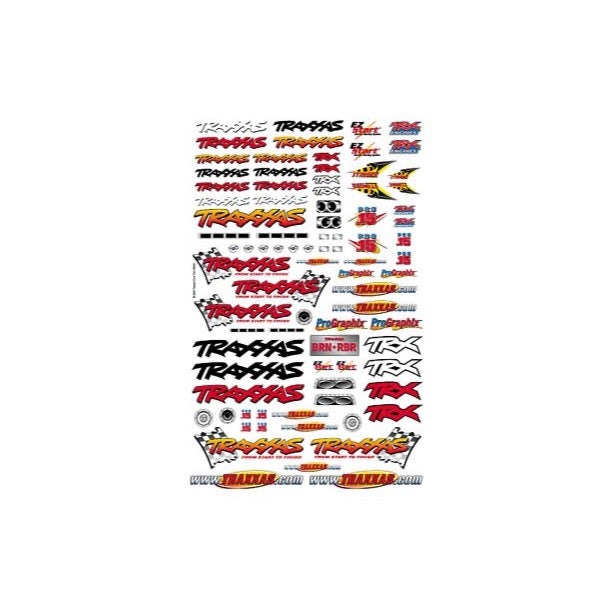 Traxxas 9950 Official Team Traxxas Racing Decal Set