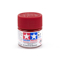 Tamiya X-7 Red Gloss Acrylic Paint 10ml 81507
