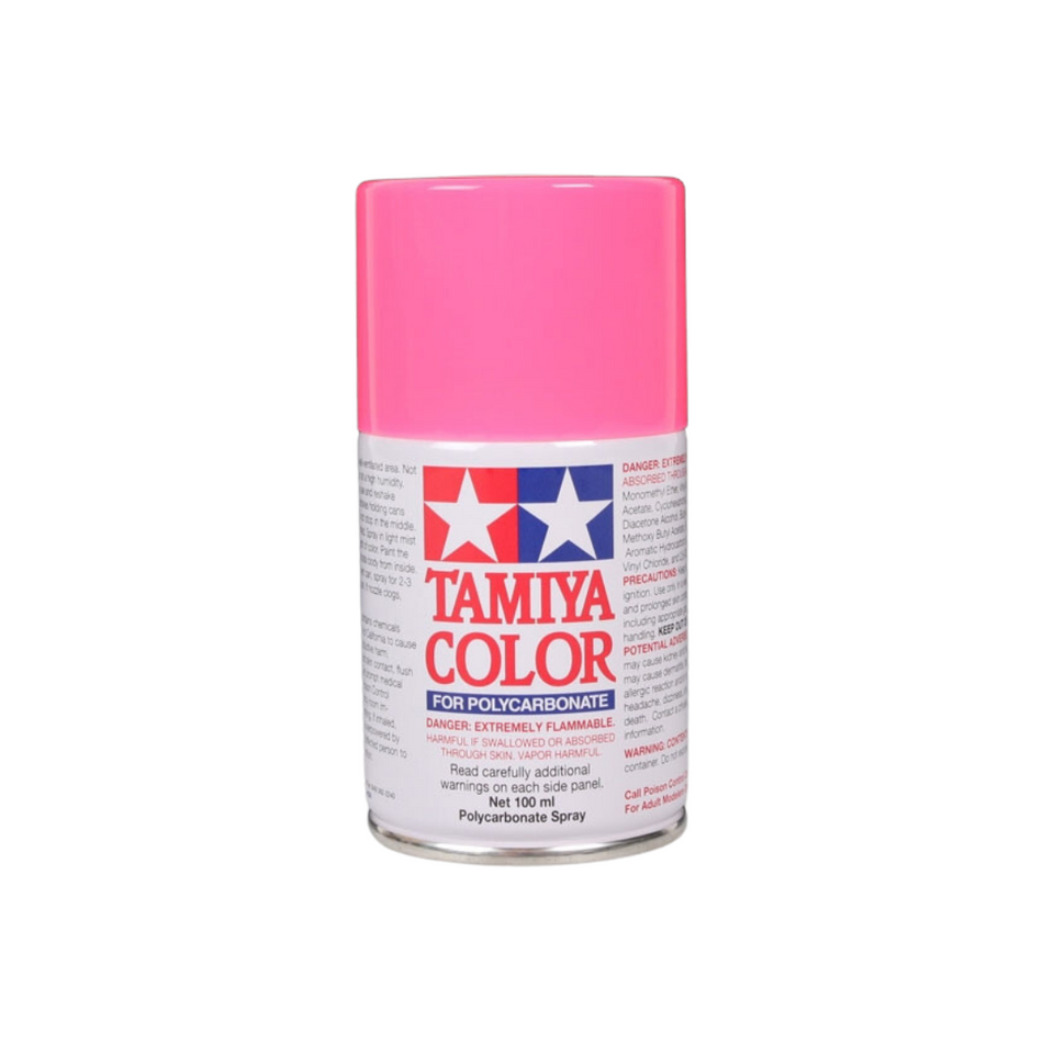 Tamiya PS-29 Fluorescent Pink Polycarbonate Spray Paint 100ml 86029
