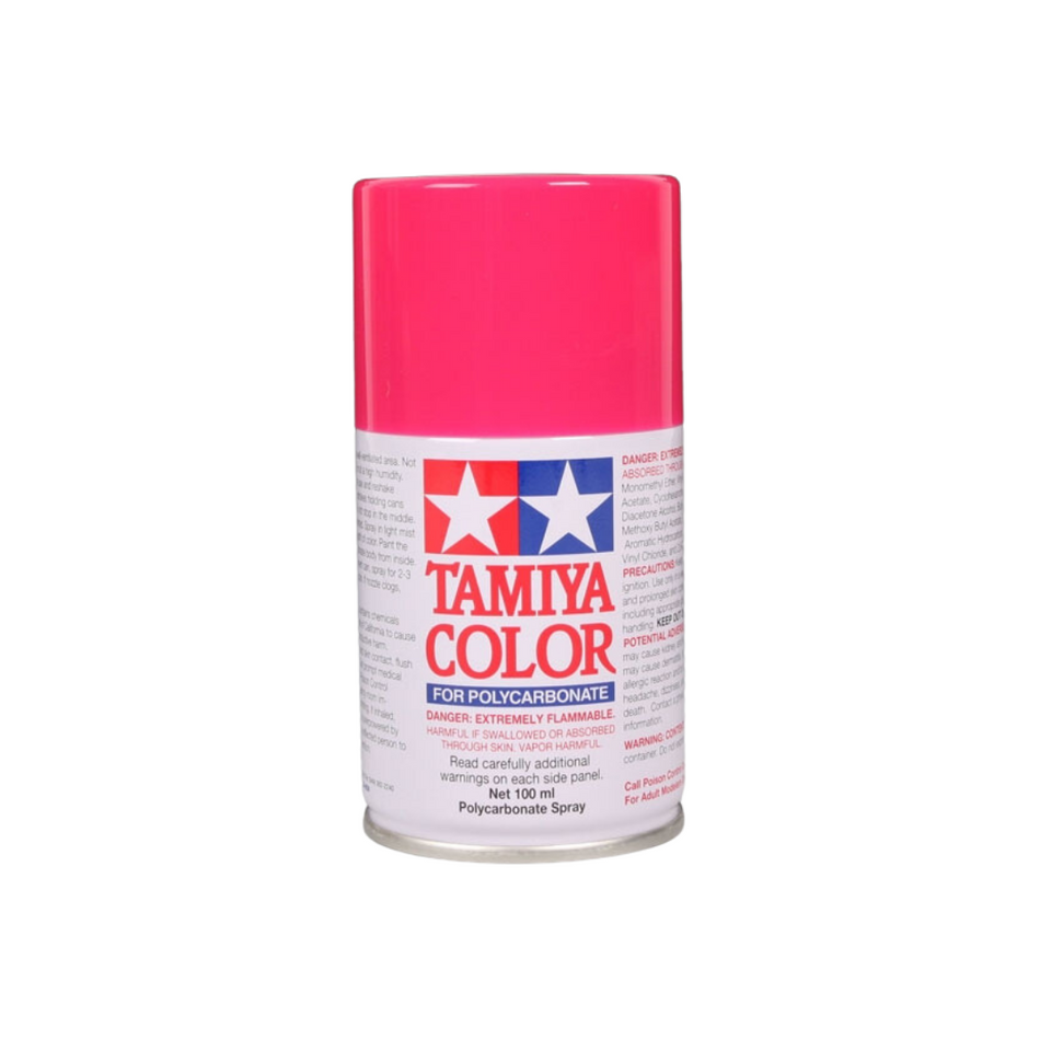 Tamiya PS-33 Cherry Red Polycarbonate Spray Paint 100ml 86033