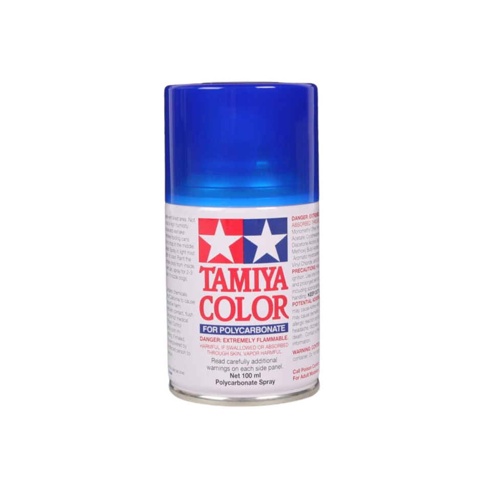 Tamiya PS-38 Translucent Blue Polycarbonate Spray Paint 100ml 86038