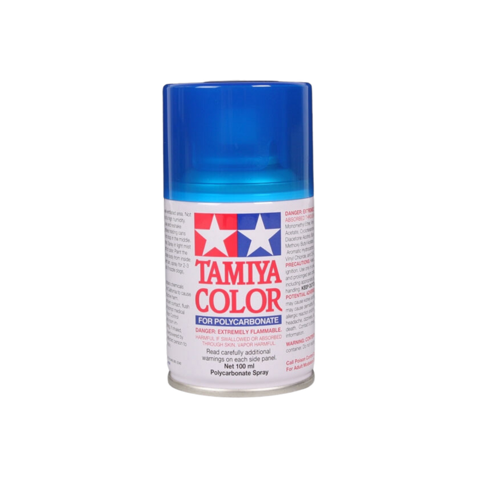 Tamiya PS-39 Translucent Light Blue Polycarbonate Spray Paint 100ml 86039