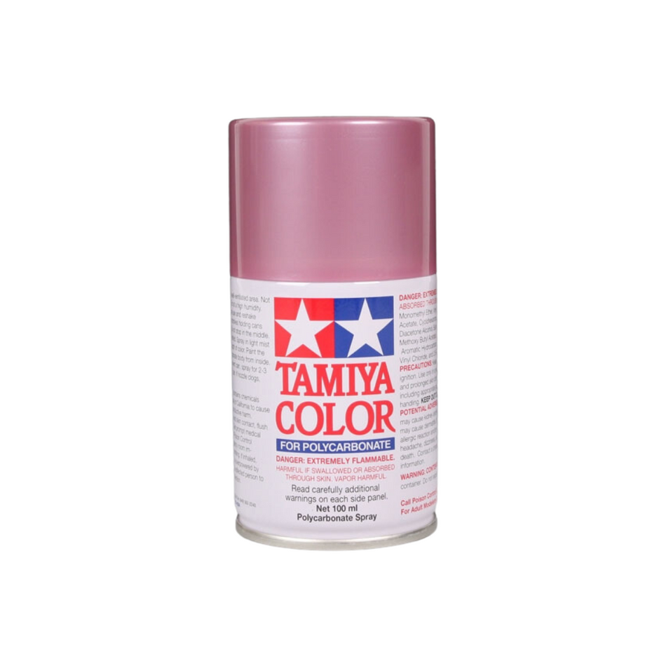 Tamiya PS-50 Sparkling Pink Anodized Alum Polycarbonate Spray Paint 100ml 86050