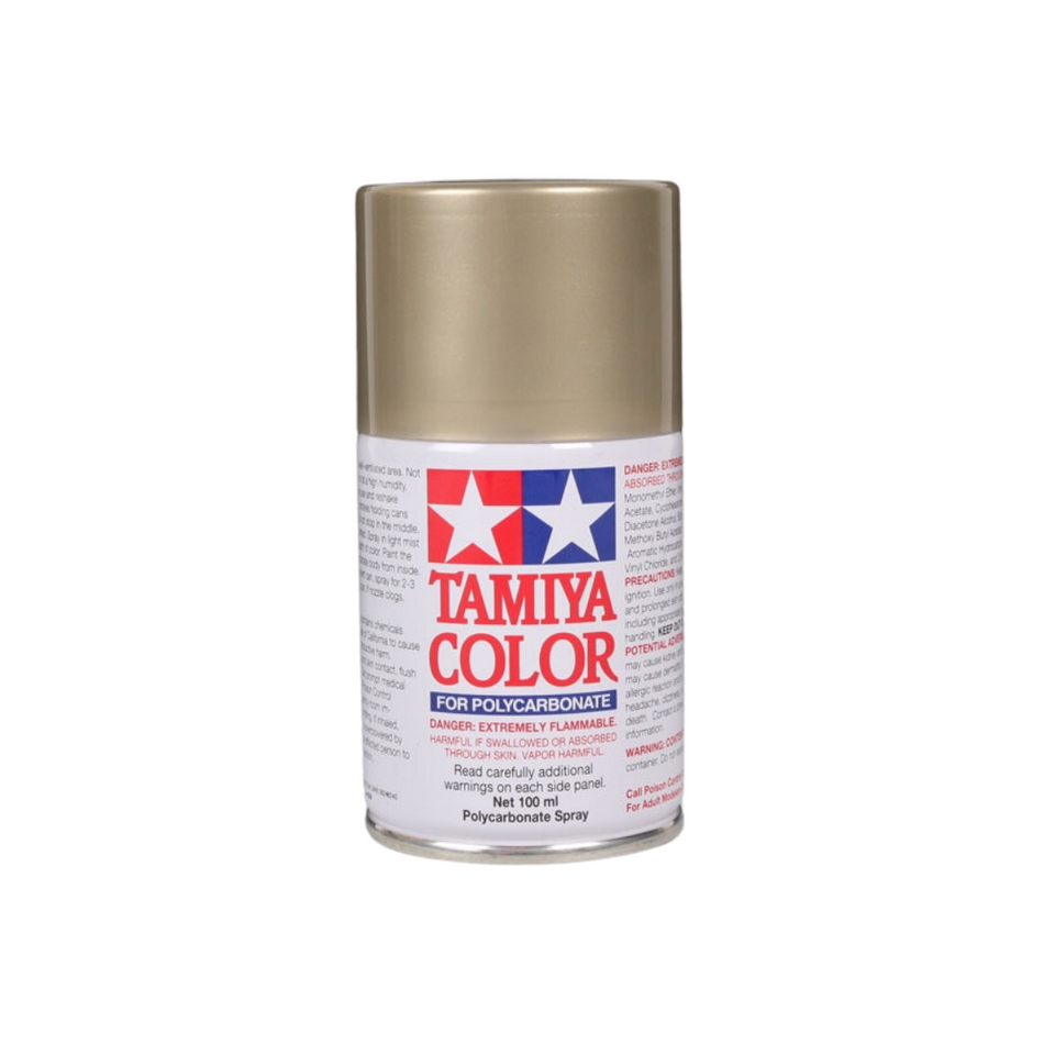 Tamiya PS-52 Champagne Gold Anodized Alum Polycarbonate Spray Paint 100ml 86052