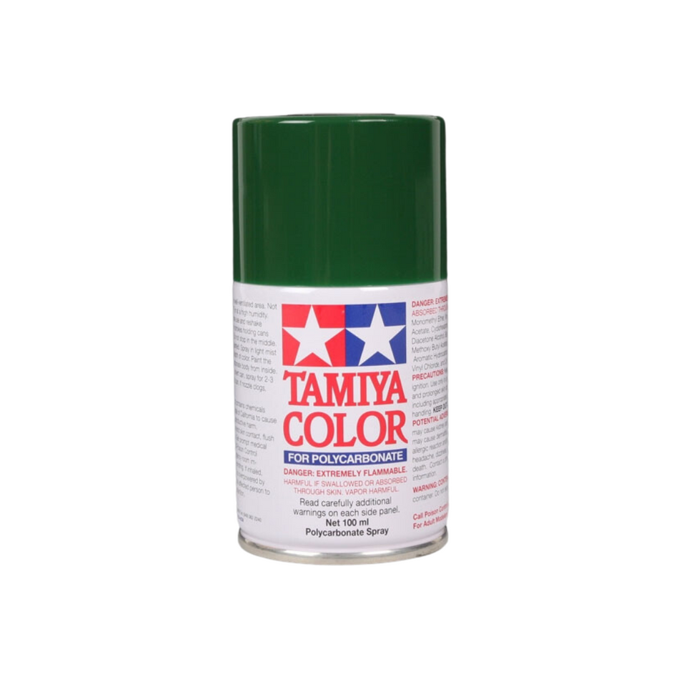 Tamiya PS-22 Racing Green Polycarbonate Spray Paint 100ml 86022