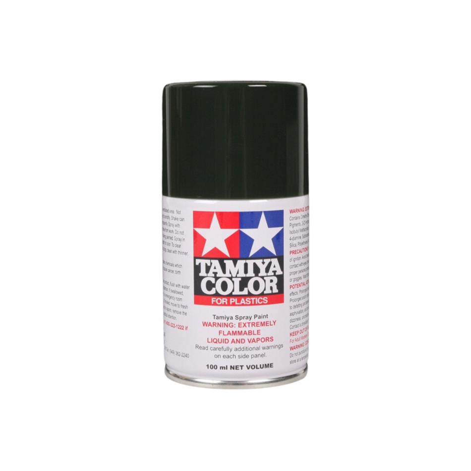 Tamiya TS-2 Dark Green Lacquer Spray Paint 100ml 85002