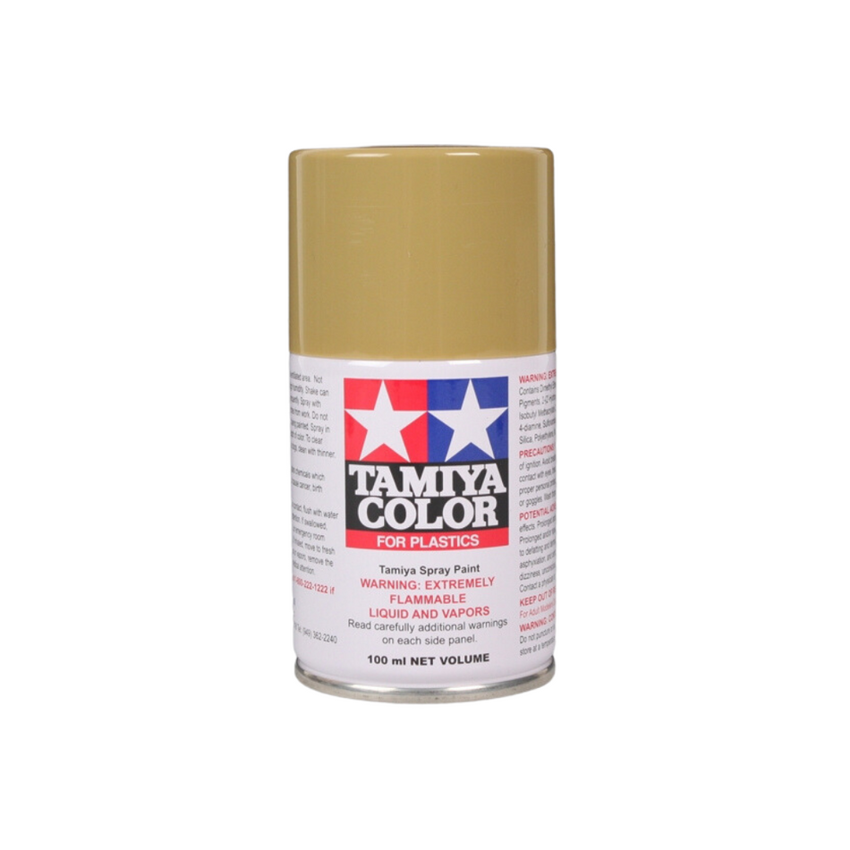 Tamiya TS-3 Dark Yellow Lacquer Spray Paint 100ml 85003