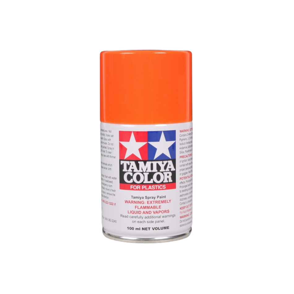 Tamiya TS-12 Orange Lacquer Spray Paint 100ml 85012