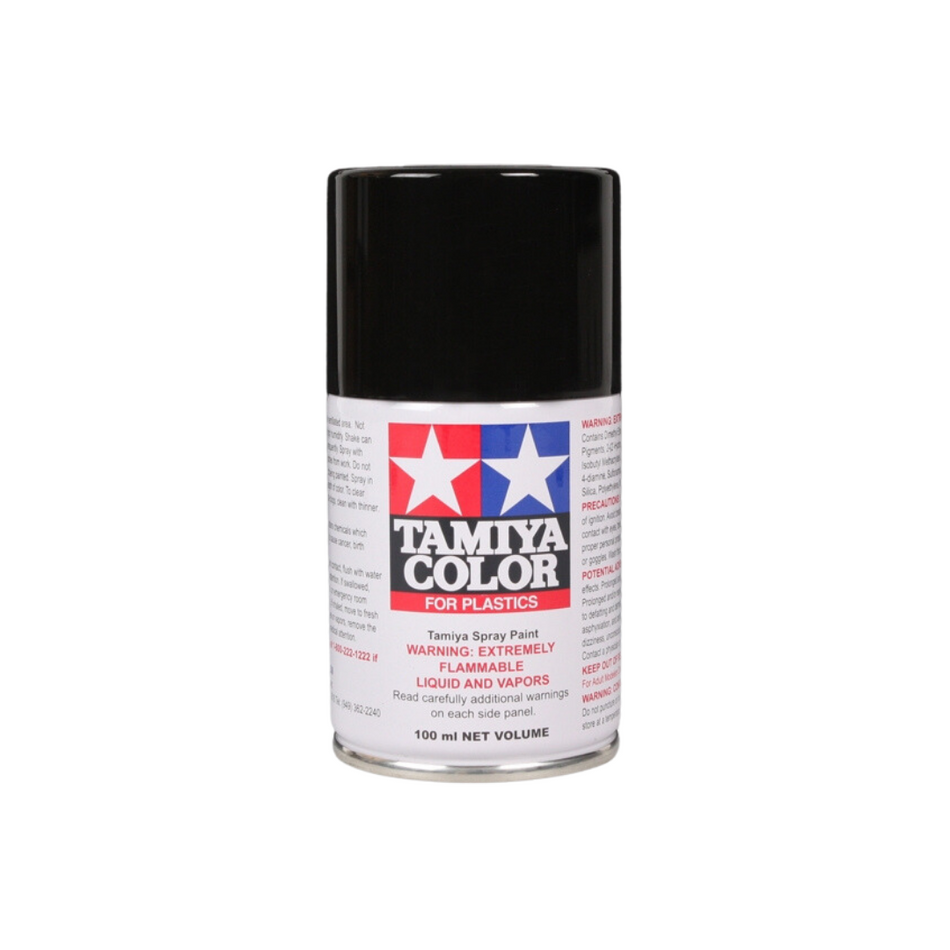 Tamiya TS-14 Black Lacquer Spray Paint 100ml 85014