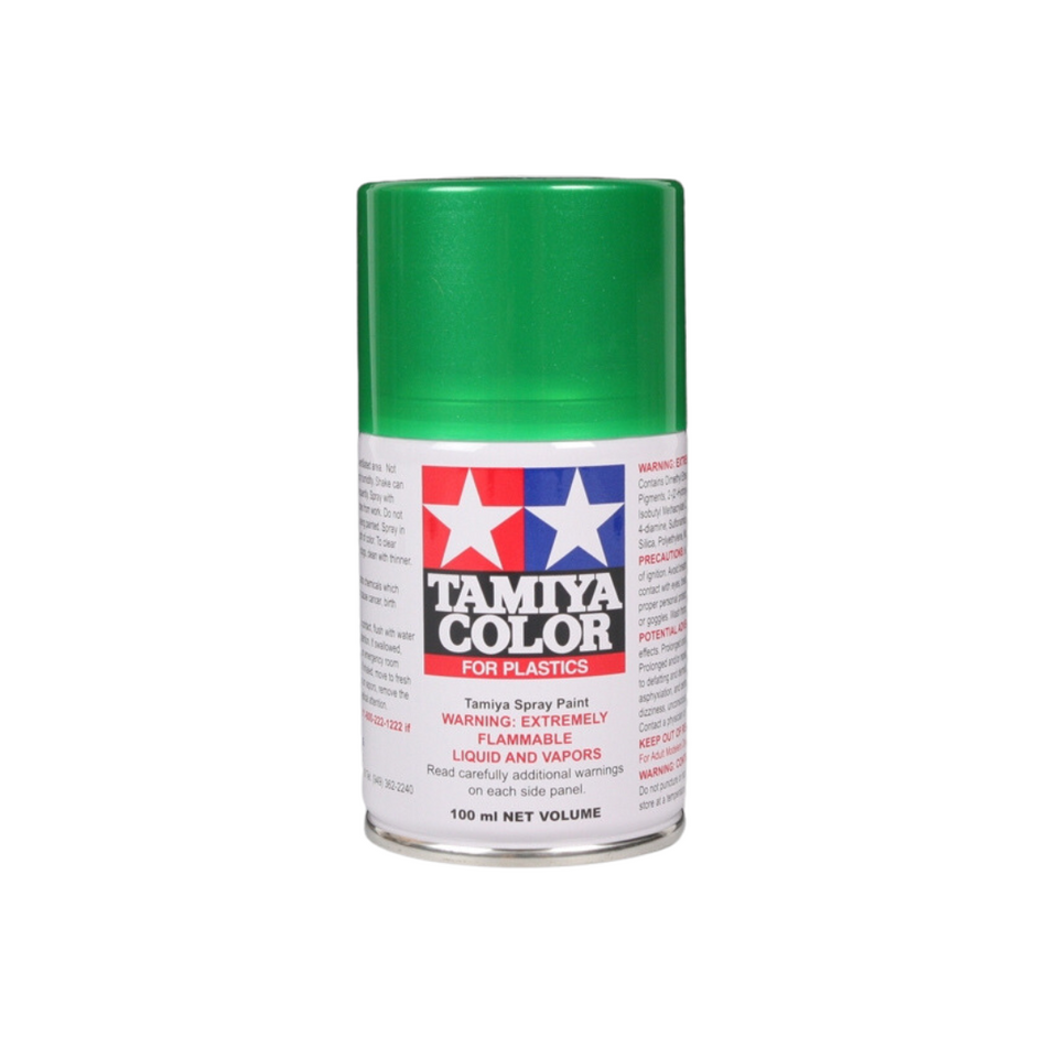 Tamiya TS-20 Metallic Green Lacquer Spray Paint 100ml 85020