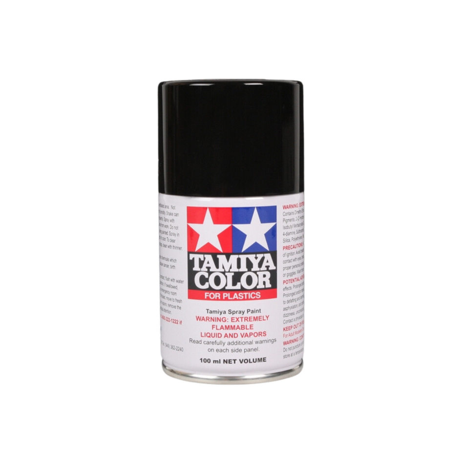 Tamiya TS-29 Semi Gloss Black Lacquer Spray Paint 100ml 85029