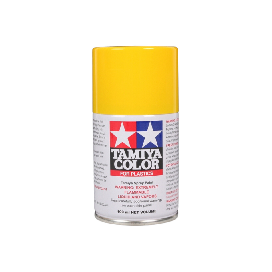 Tamiya TS-47 Chrome Yellow Lacquer Spray Paint 100ml 85047