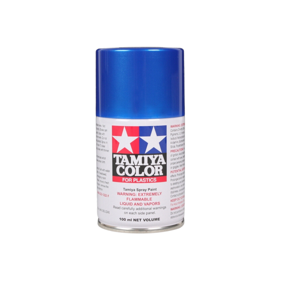 Tamiya TS-50 Mica Blue Lacquer Spray Paint 100ml 85050