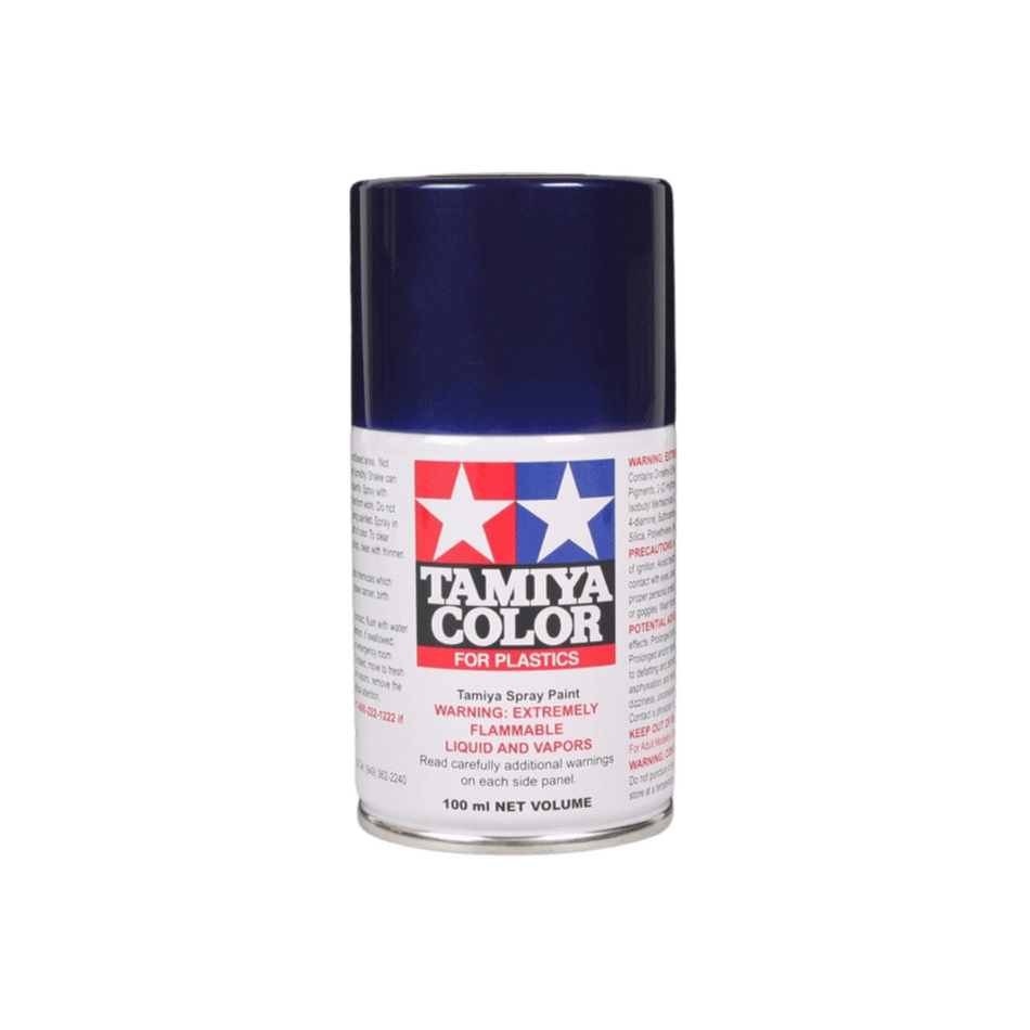 Tamiya TS-53 Deep Metallic Blue Lacquer Spray Paint 100ml 85053