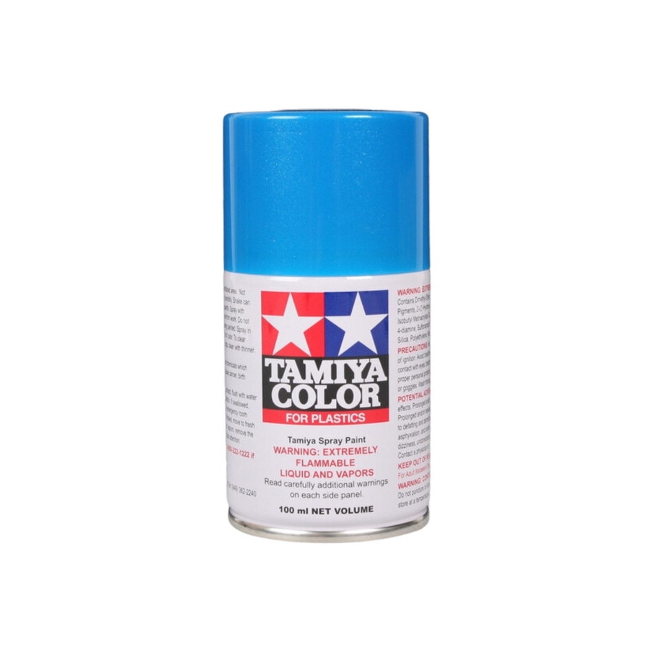 Tamiya TS-54 Light Metallic Blue Lacquer Spray Paint 100ml 85054