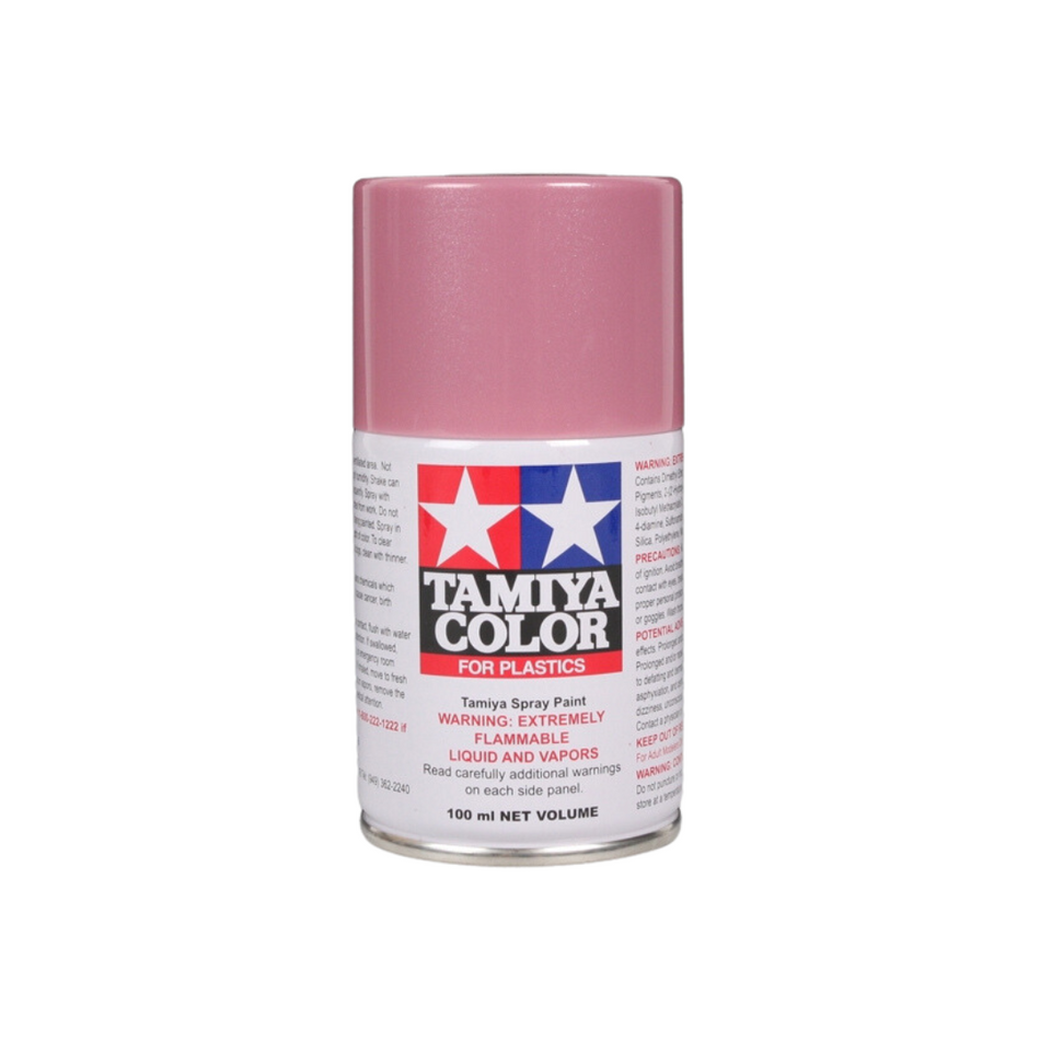 Tamiya TS-59 Pearl Light Red Lacquer Spray Paint 100ml 85059