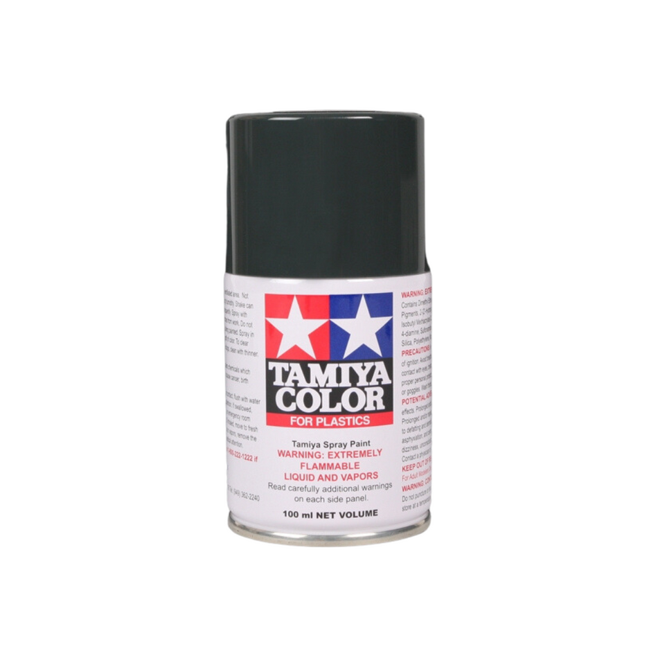 Tamiya TS-63 Nato Black Lacquer Spray Paint 100ml 85063