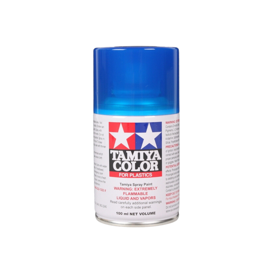 Tamiya TS-72 Clear Blue Lacquer Spray Paint 100ml 85072