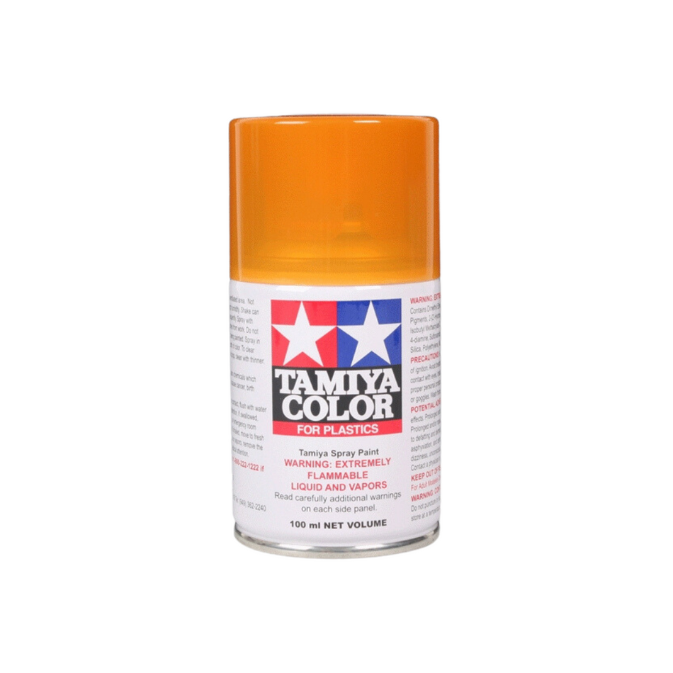 Tamiya TS-73 Clear Orange Lacquer Spray Paint 100ml 85073