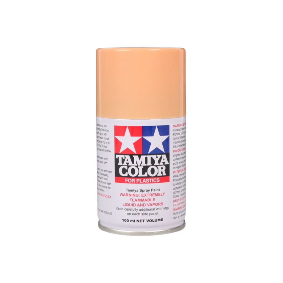 Tamiya TS-77 Flat Flesh 2 Lacquer Spray Paint 100ml 85077