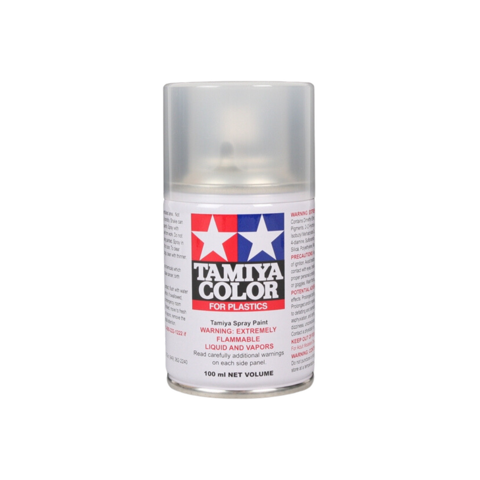 Tamiya TS-80 Flat Clear Lacquer Spray Paint 100ml 85080