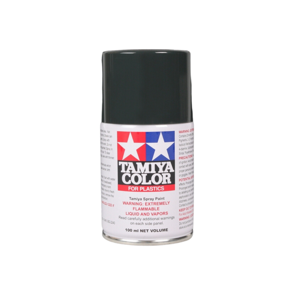 Tamiya TS-82 Black Rubber Lacquer Spray Paint 100ml 85082