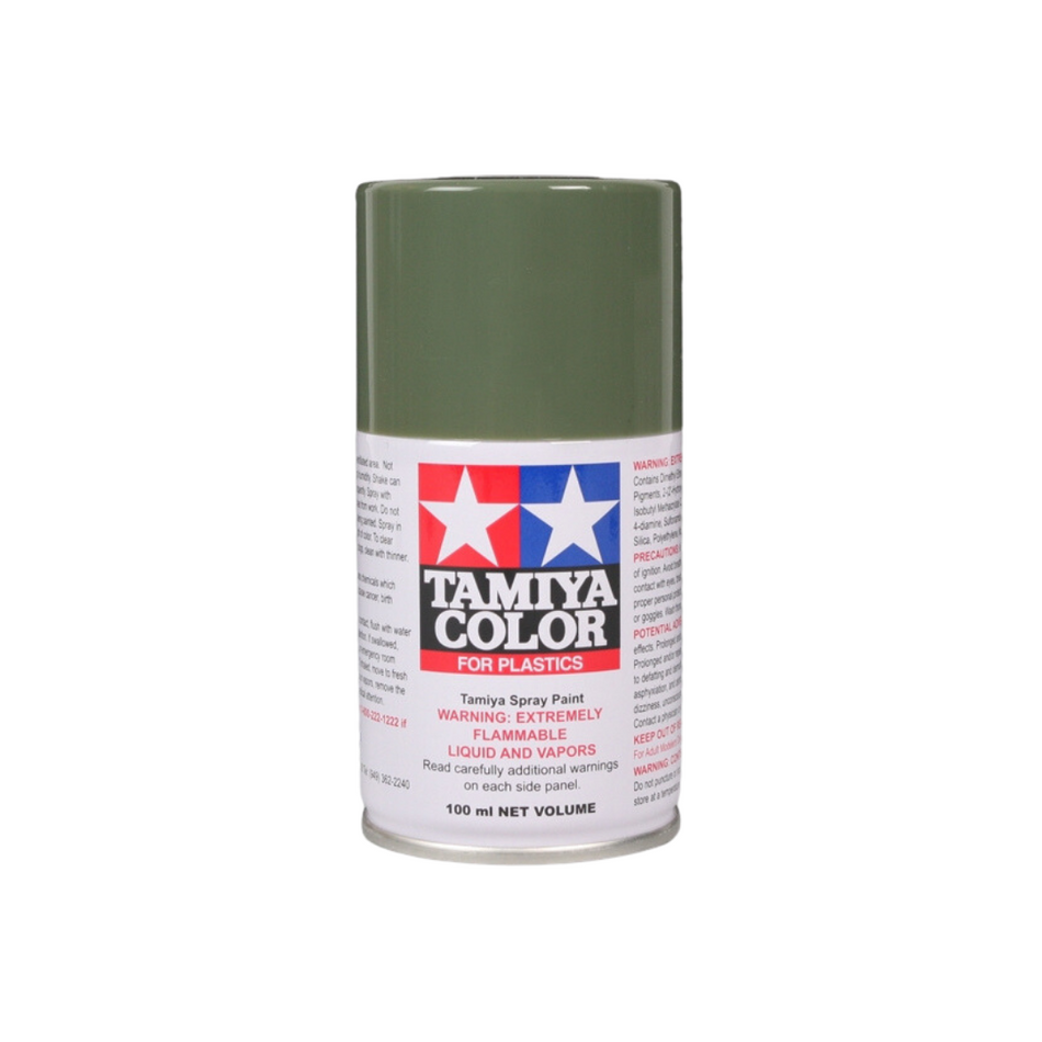 Tamiya TS-91 Dark Green (JGSDF) Lacquer Spray Paint 100ml 85091