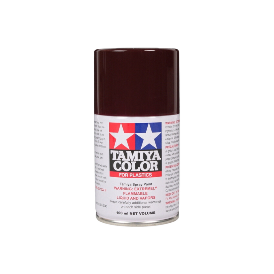 Tamiya TS-11 Maroon Lacquer Spray Paint 100ml 85011