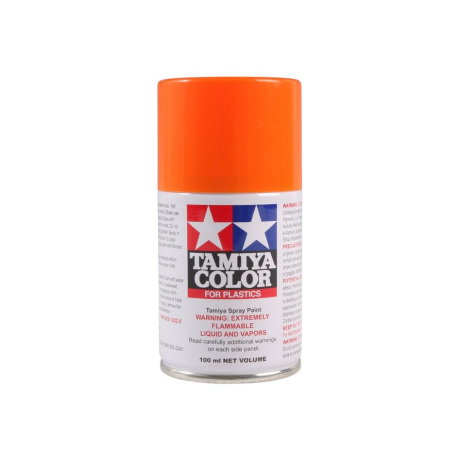 Tamiya TS-98 Pure Orange Lacquer Spray Paint 100ml 85098