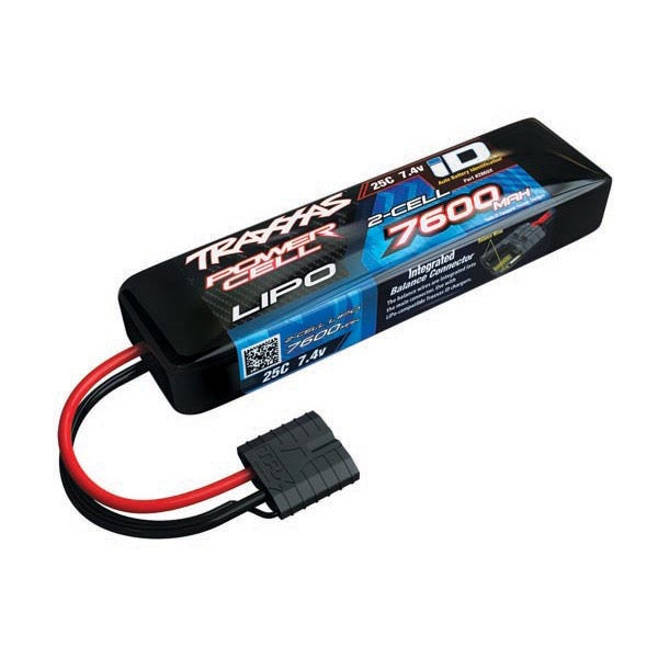 Traxxas Power Cell 7600mAh 7.4V 2 Cell LiPo Battery 2869X