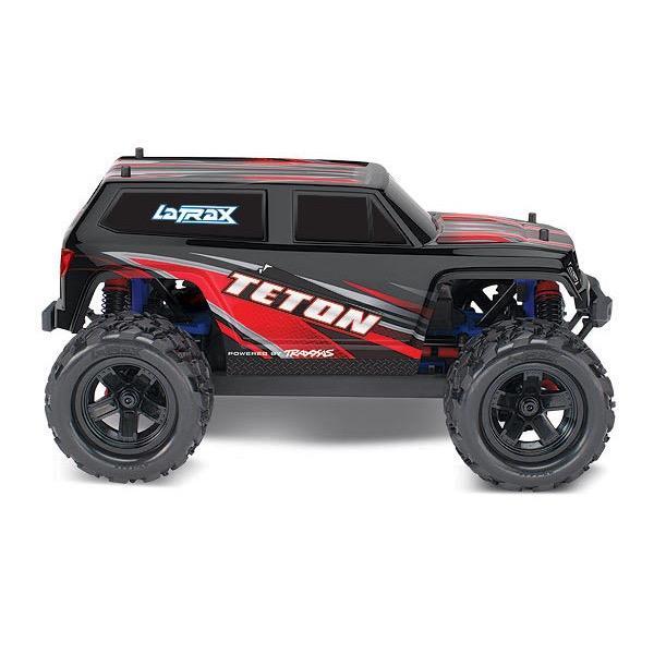 Traxxas 76054-1 LaTrax Teton 1/18 Scale 4WD RC Car (Red)